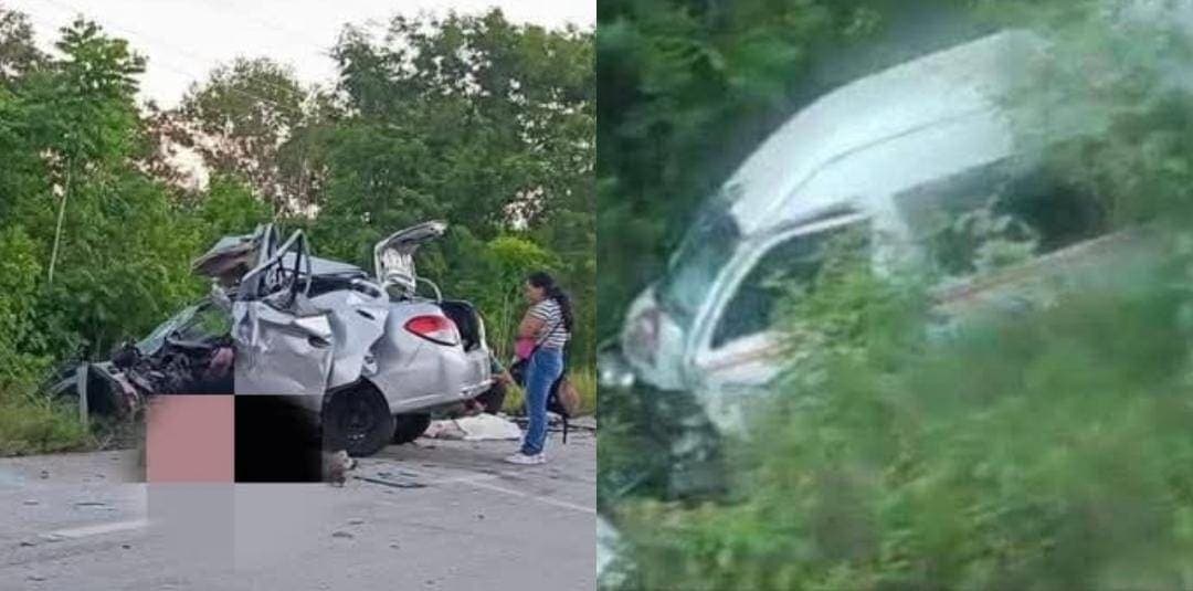 Mueren tres personas en accidente carretero en el tramo Felipe Carrillo Puerto-Tulum