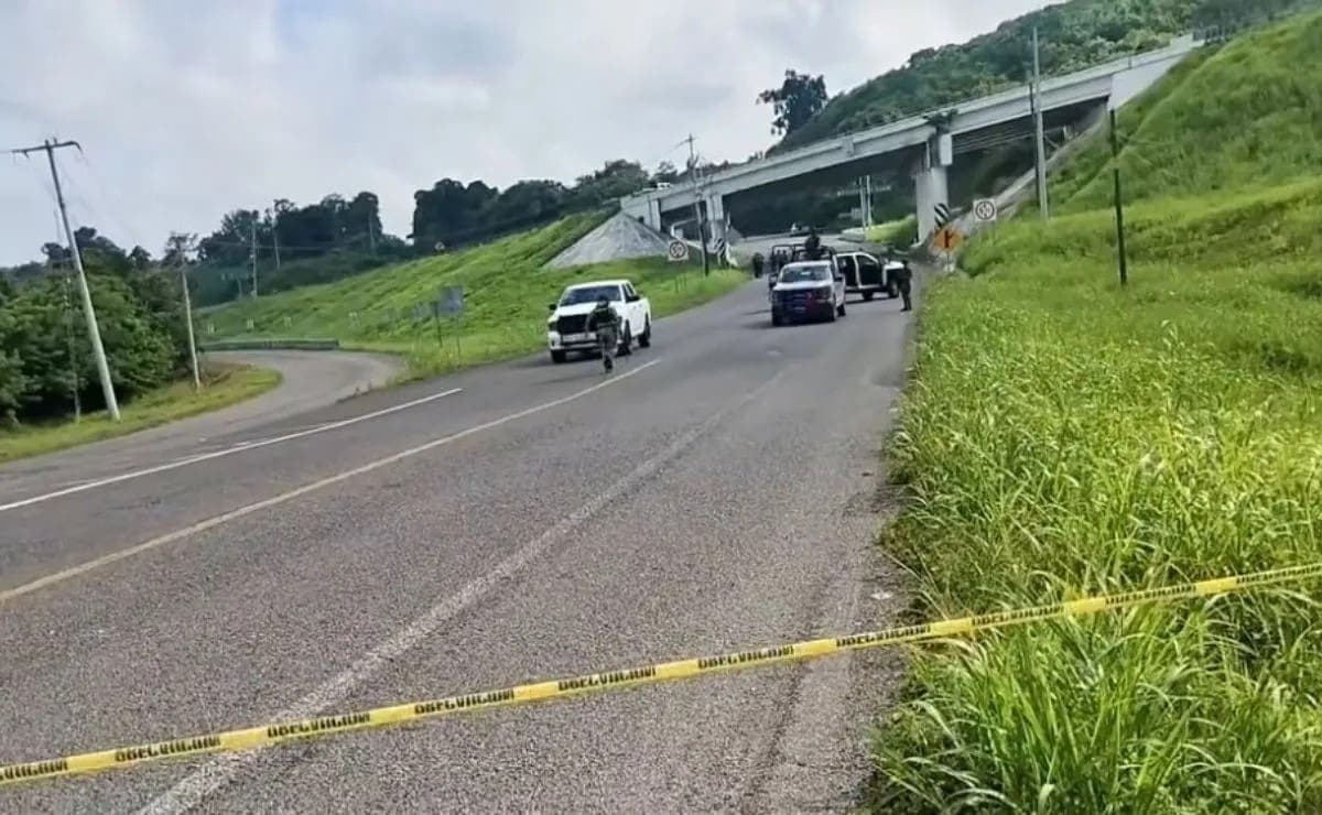 Abandonan varios cuerpos desmembrados en una carretera en Papantla, Veracruz