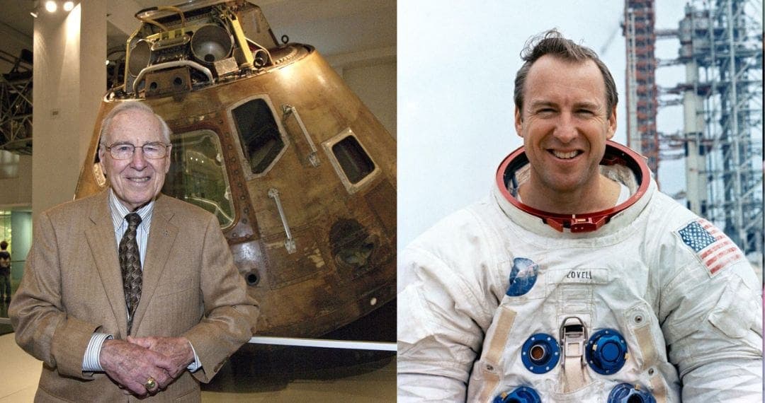 Video: Fallece Jim Lovell, el comandante que salvó a los tripulantes de Apolo 13
