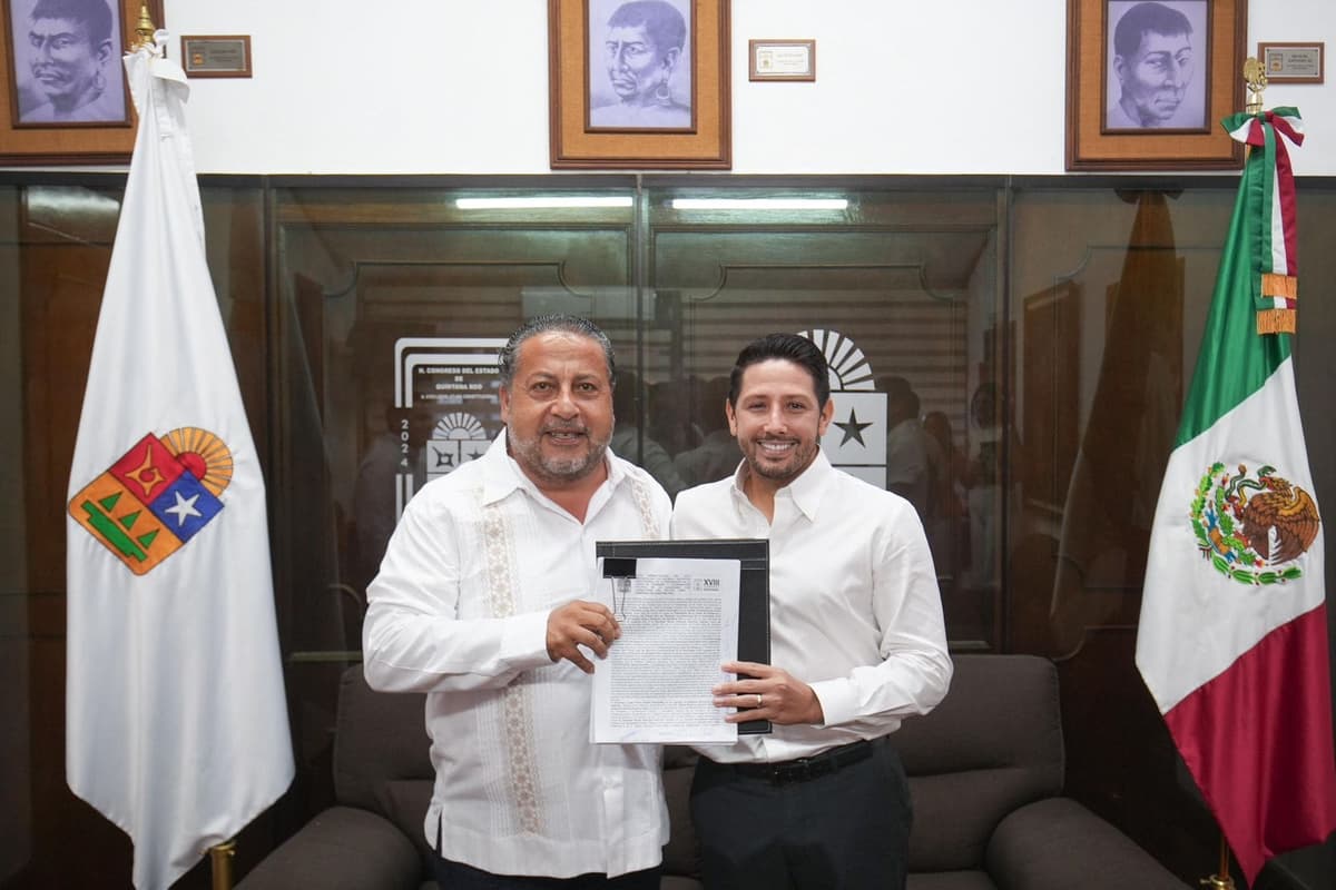 Renán Sánchez Tajonar asume la presidencia de la JUGOCOPO en el Congreso de Quintana Roo