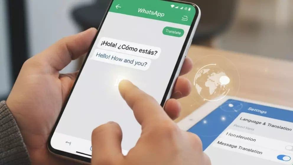 WhatsApp lanza función de traducción de mensajes en tiempo real en Android y iPhone