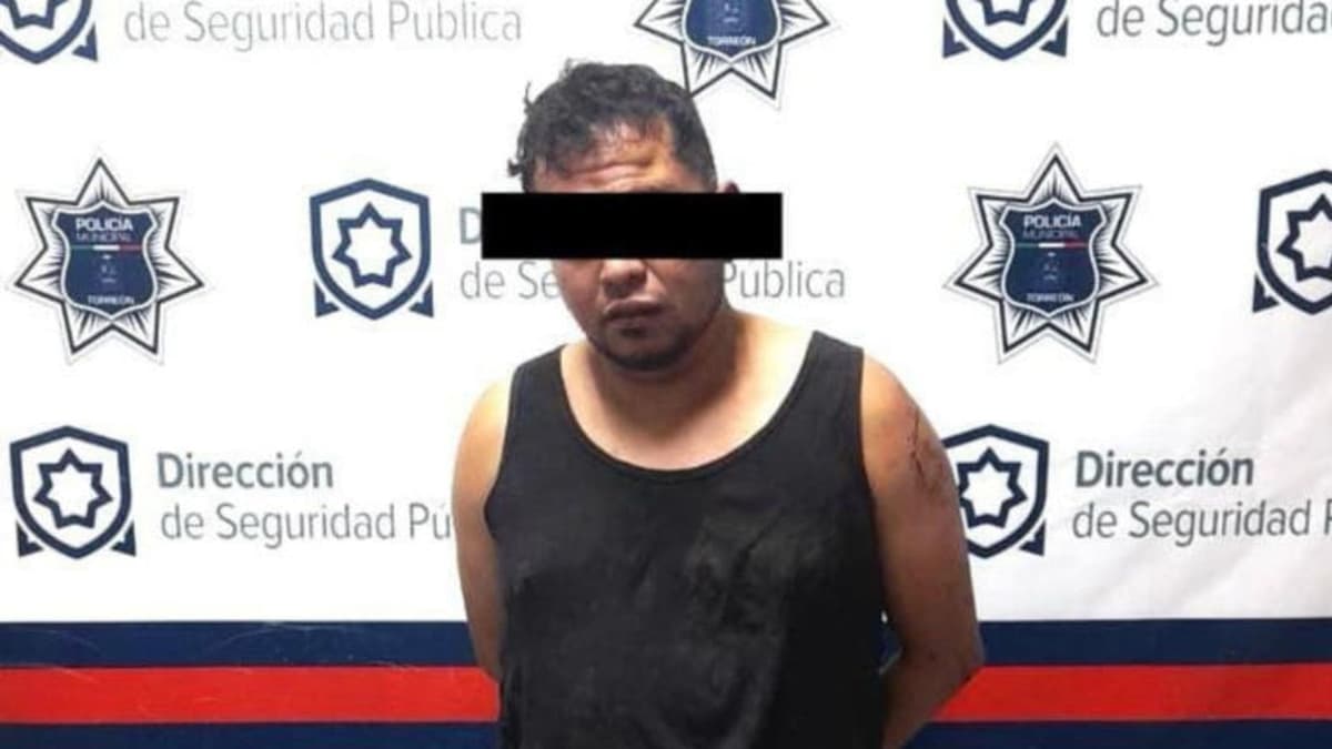 Hombre es detenido tras apuñalar a su pareja en Torreón, Coahuila