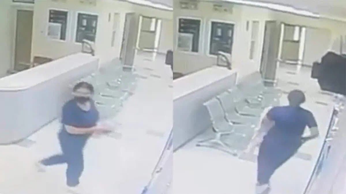 Video: Captan robo de una bebé de un mes de nacida en un hospital en Durango