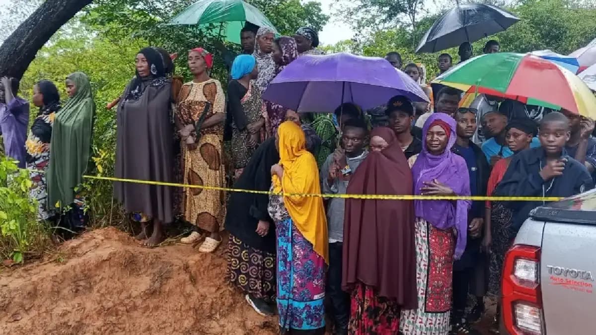 Reportan 21 muertos y 30 desaparecidos tras deslave en Kenia