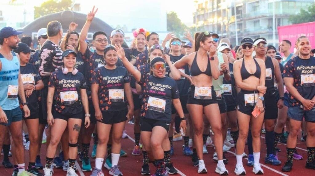 Éxito total la Carrera Inframundo Race 2025 en Playa del Carmen