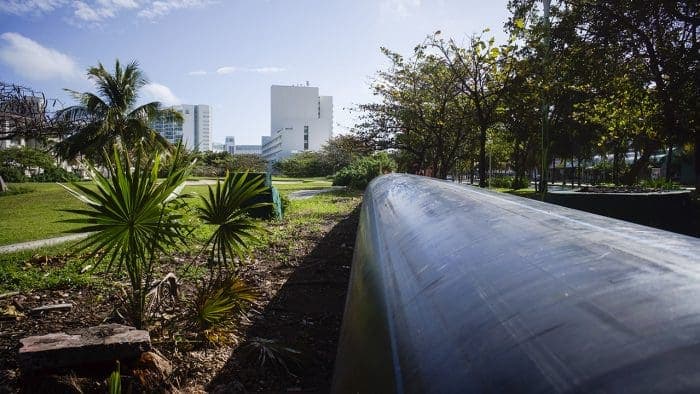 Destacan visitantes la renovación de tuberías que realiza Aguakan en la Zona Hotelera de Cancún