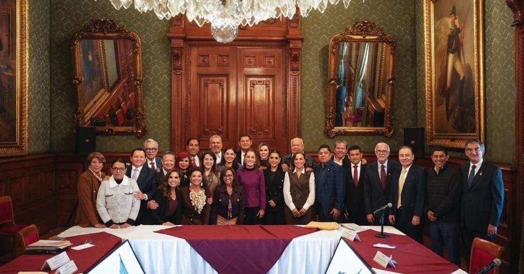 Se reúnen Mara Lezama y gobernadores de estados adscritos a IMSS Bienestar con Claudia Sheinbaum