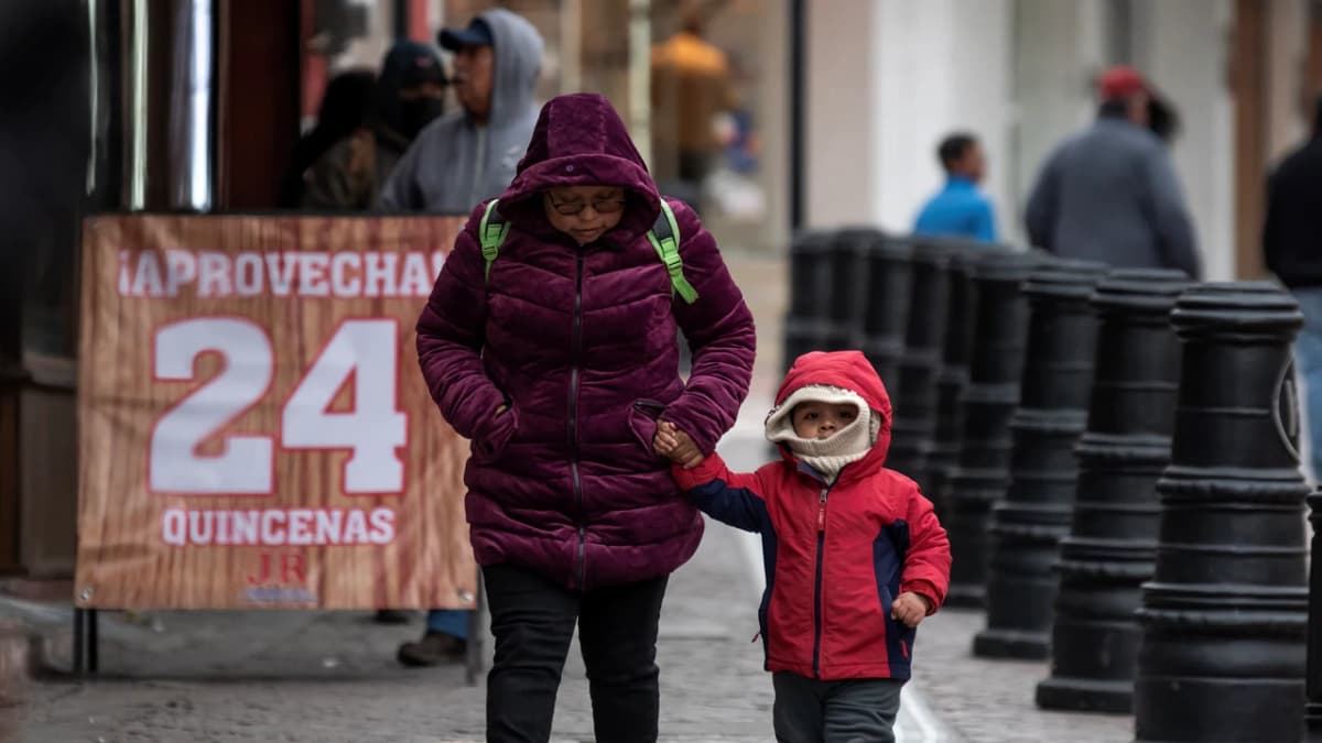 Frente frío 17 trae heladas, lluvias fuertes y posible nieve en norte y centro de México