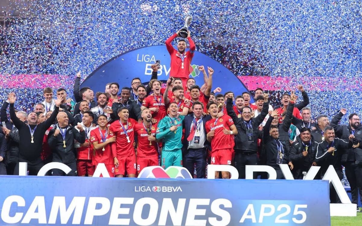 Final de la Liga MX: Toluca es campeón del Apertura 2025