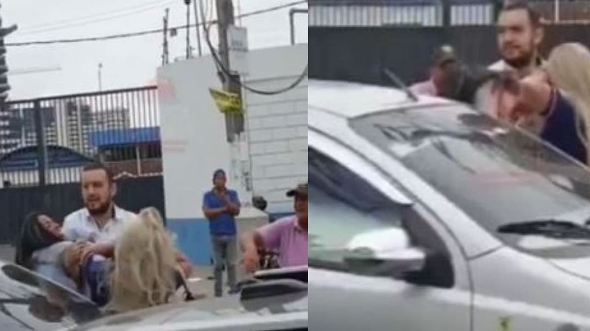 Video: Mujer embarazada encuentra a su esposo con la amante y la agarra a golpes en Guayaquil, Ecuador