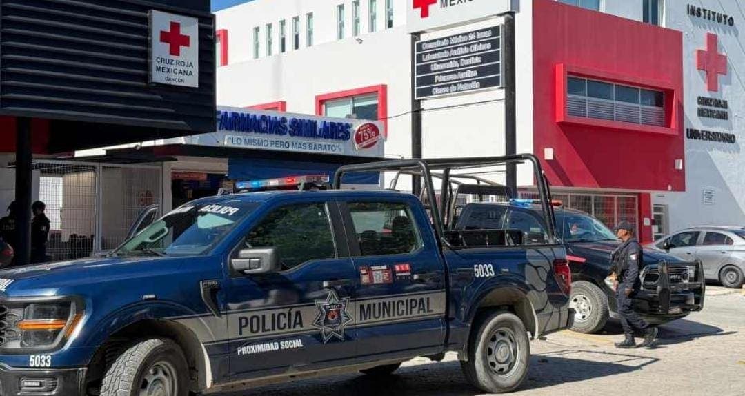 Sujeto presuntamente secuestrado y golpeado llega a pedir ayuda a la Cruz Roja de Cancún