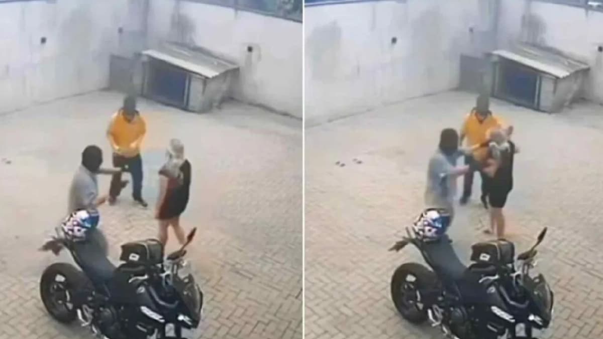 Video: Mujer recibe a tiros a sujetos que intentaban asaltar su casa en Brasil
