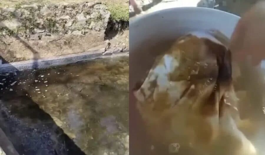Contaminación de manantial con ácido deja sin agua a dos mil personas en Veracruz