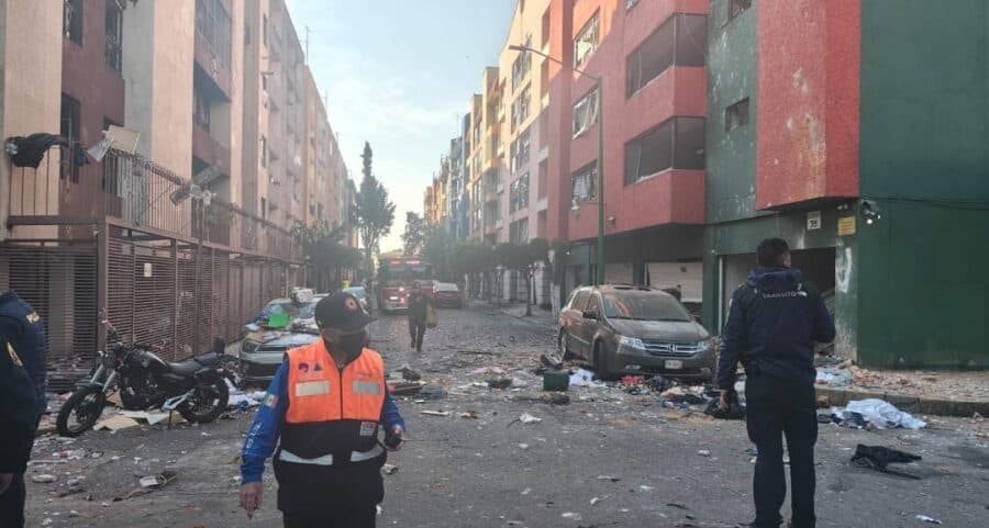 Video: Explosión en Coyoacán, Cdmx deja cinco personas lesionadas y daños en varios inmuebles