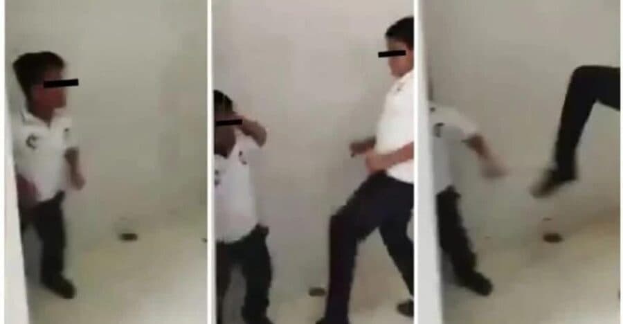 Video: Golpean a alumno de talla baja en CBTIS de Oaxaca
