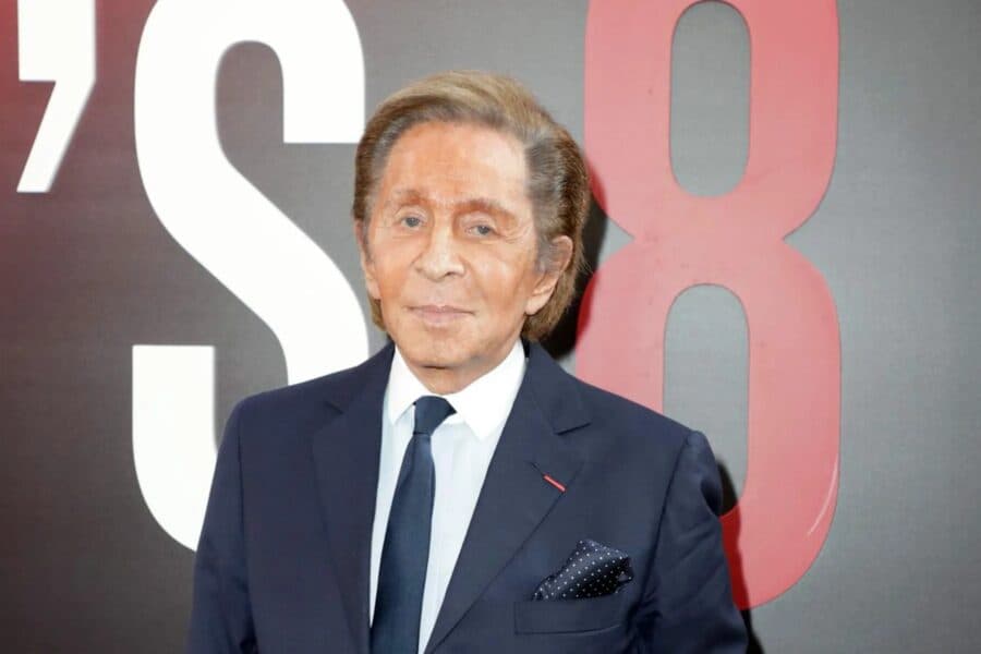 Muere el famoso diseñador italiano Valentino a los 93 años