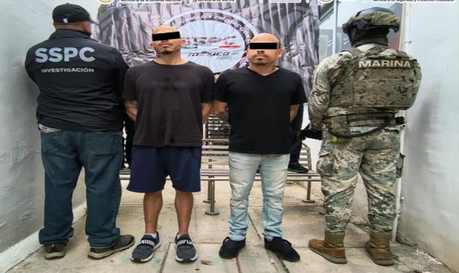 Detienen en Mazatlán, Sinaloa a dos fugitivos de Estados Unidos buscados por tráfico de drogas