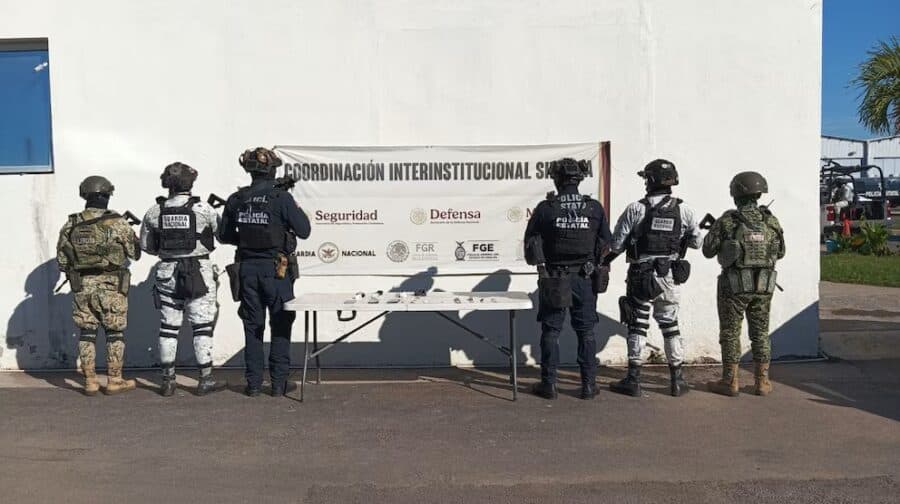 Aseguran armas, droga y celulares tras cateo en penal de Aguaruto, Culiacán