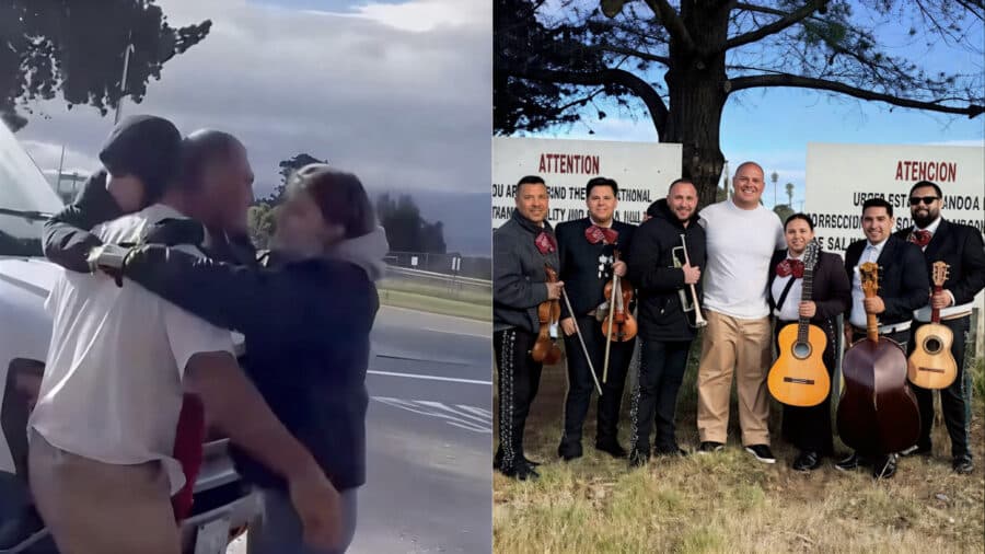 Excampeón de UFC Caín Velásquez sale de prisión y su familia lo recibe con mariachis