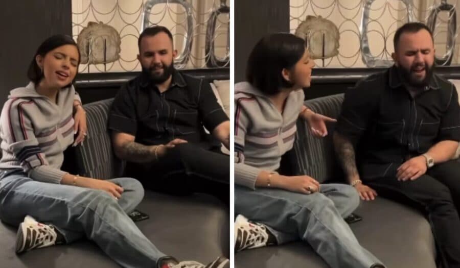 Video: Posible colaboración entre Carín León y Ángela Aguilar genera críticas de fans