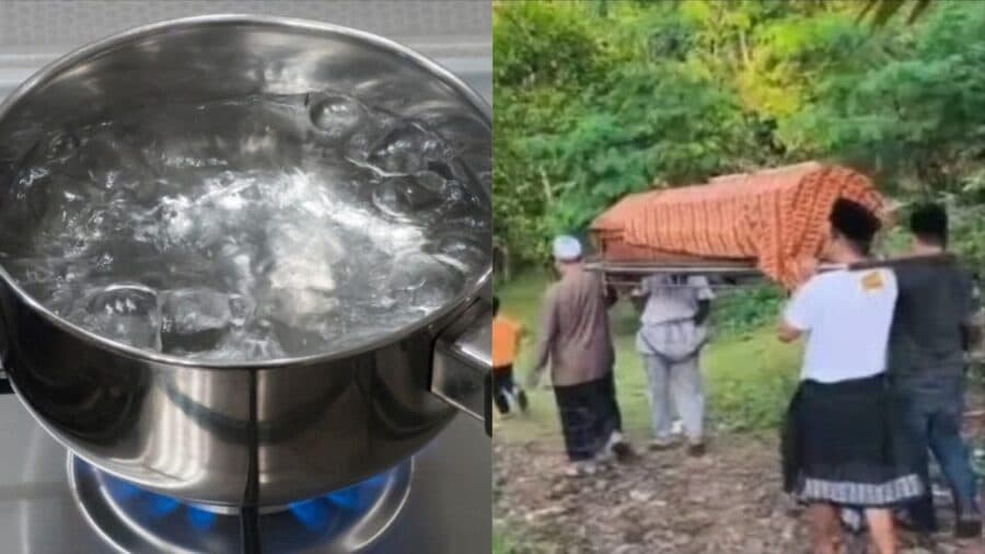 Niño de 12 años muere tras ser obligado a beber agua hirviendo por su madrastra en Indonesia