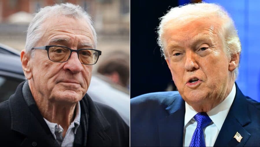 Donald Trump llama "enfermo y demente" a Robert De Niro tras críticas del actor en un podcast
