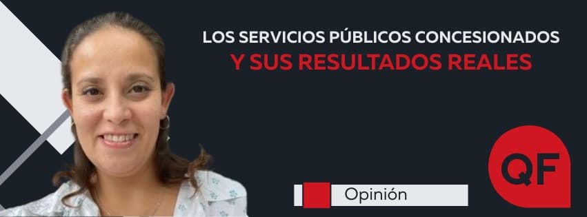 Los servicios públicos concesionados y sus resultados reales