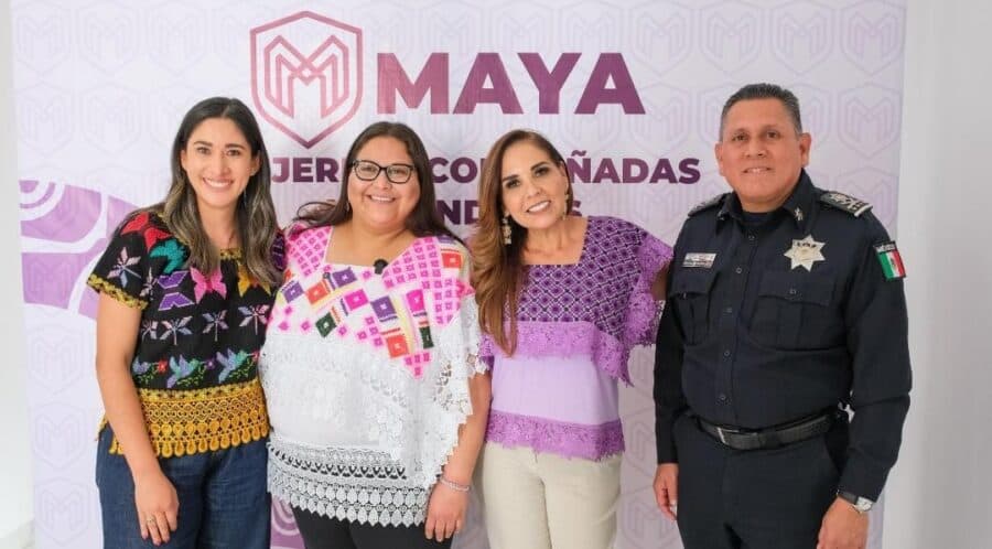 Presentan Mara Lezama y Citlalli Hernández aplicación “Maya” para proteger y acompañar a mujeres en Quintana Roo